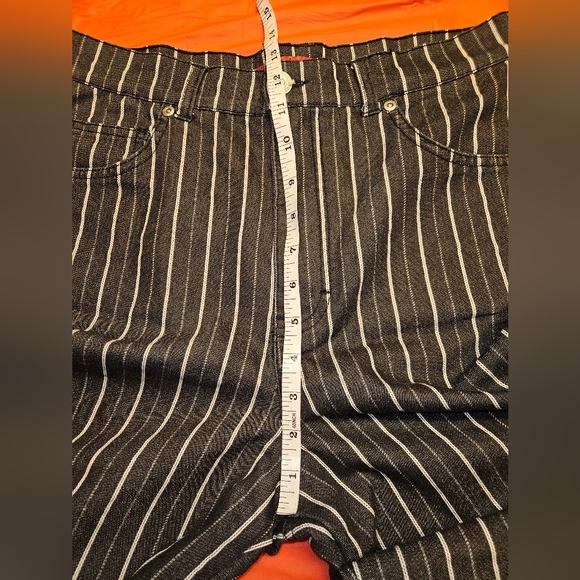 Vintage Gloria Vanderbilt Petal Pushers Wide Leg Hi-Waist Stretchy szM 8/10 EUC - Picture 4 of 11